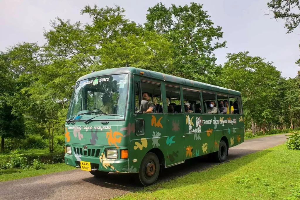 A Container for Nagarhole safari visitors